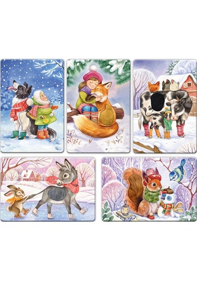 Circle Toys Kış Dokun Hisset Tanı- Touch And Feel Winter