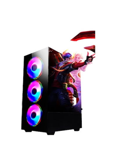 Ramtech Fullforce FF300 i5-6500 16 GB 256 GB SSD GTX1050TI W11P Masaüstü Oyuncu Bilgisayarı