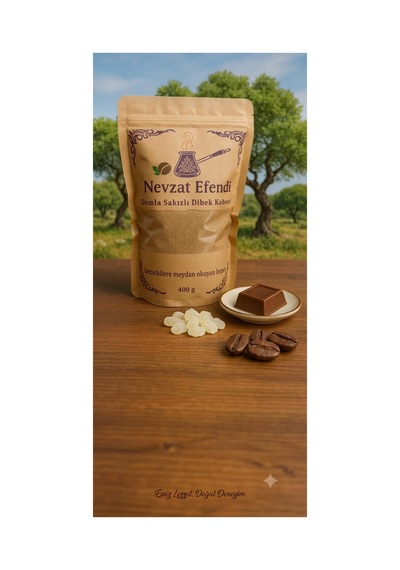 Nevzat Efendi Damla Sakızlı Dibek Kahvesi 500 G Katkısız Diğer