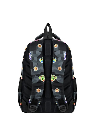 İlkokul Çantası Kids Bag 3'lü Set 42 30 Cm Beslenme Çantası Kalem Kutusu Ortopedik Erkek Çocuk Siyah