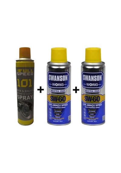 Swanson Works Balata Spreyi + 200 Ml Pas Sökücü 2 Adet 553197223 0.2 KG
