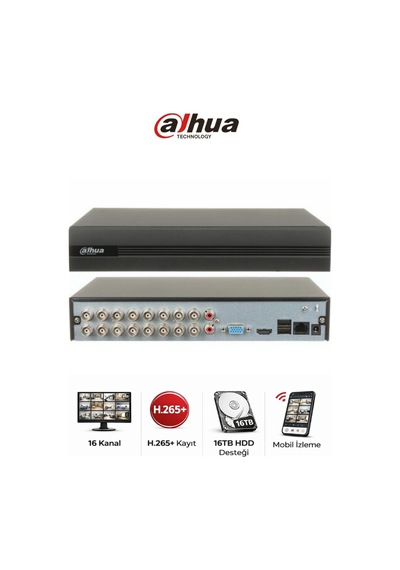 Xvr1b16 16 Kanal Güvenlik Kamera Kayıt Cihazı Full Hd Dvr