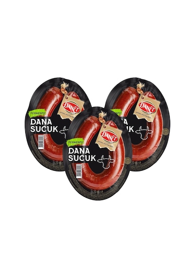 Danet Dana Sucuk Fermente Vakumlu Kangal 3 x 200 G