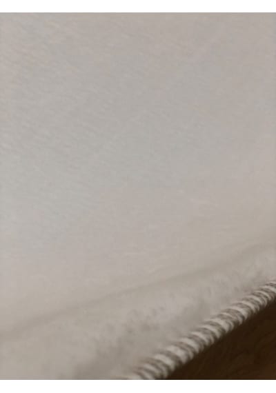 Kaymaz Taban Pofuduk Post Peluş Halı Beyaz-Antrasit-Vizon