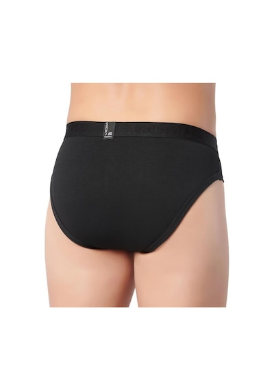 3 Adet Gümüş Erkek Modal Elastan Kemerli Slip Külot 7008 Siyah
