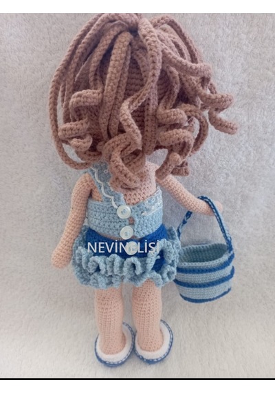 Amigurumi Bahar Bebek Çok Renkli