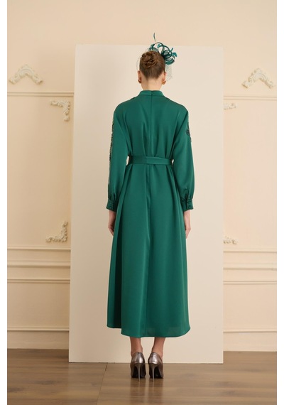Senna Catherıne Dress Zümrüt Zümrüt