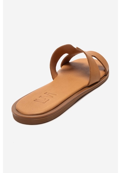 Luvishoes Bıora Taba Hakiki Deri Kadın Terlik
