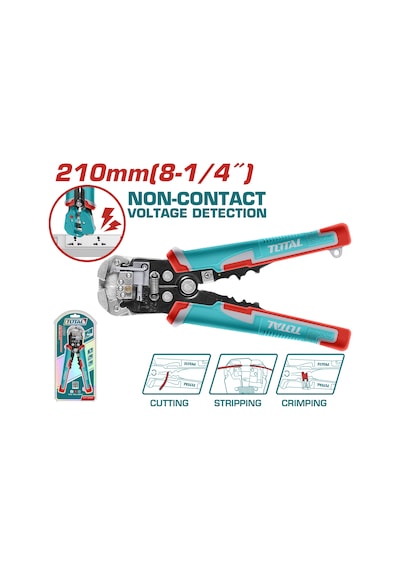 Total Voltaj Algılayıcılı Otomatik Kablo Soyma Tht152429