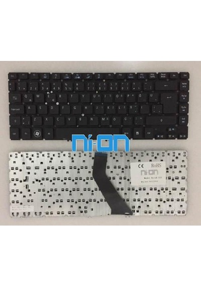 Nion Acer Aspire V5-473 Uyumlu Laptop Notebook Klavye Siyah Tr