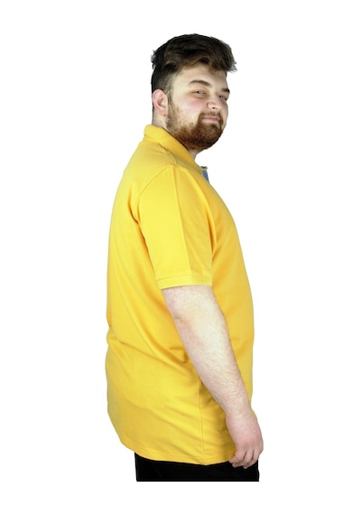 Mode Xl Battal Beden Erkek Tshirt Polo Yaka Cepli Klasik Pike 20552 Hardal 001 Mode Xl Battal Beden Erkek Tshirt Polo Yaka Cepli Klasik Pike 20552 Hardal 001