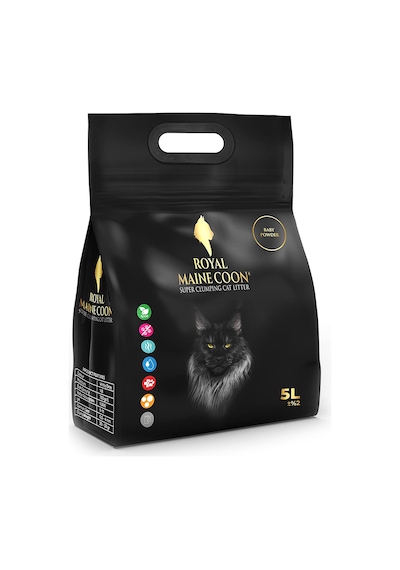 Royal Maine Coon Bebek Pudrası Kokulu Perlit Kedi Kumu 5 L