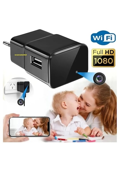 Wifi Güvelik Adaptör Kamera Dünyanın Her Yerinden Canlı İzleme