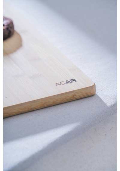 Acar Bambu Kesme Tahtası - 44 Cm Kahverengi