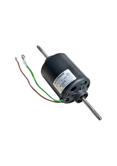 Kormas 24V Kalorifer Motoru Çift Milli Cw Düz Gövde Düz Mil Frez N11.2981