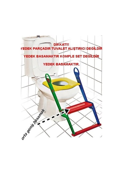 Moonstar Tuvalet Alıştırıcı Orta Yedek Geniş Basamak Tr - 115 - yedek