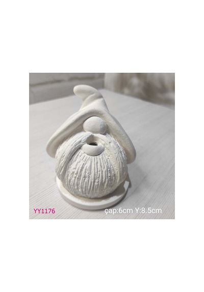Yy1176-gnome Tütsülük Tabanlıklı Silikon Kalıp