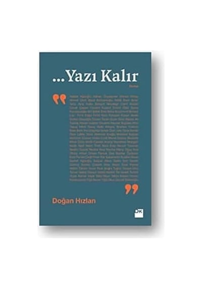 ...yazı Kalır - 57855210115548780189788