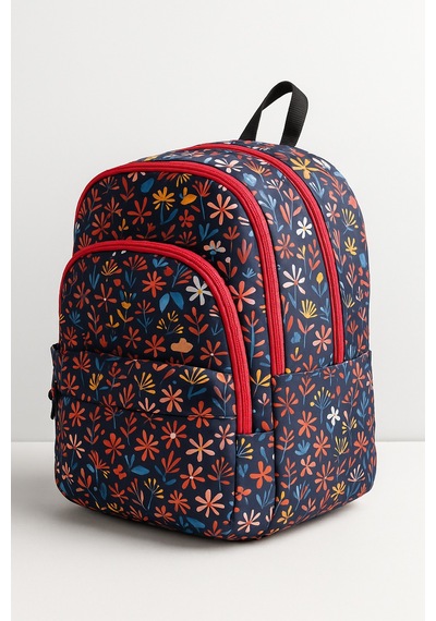Newbag Tropikal Kız Sırt Okul Çantası-3'lü Set Yeni Sezon