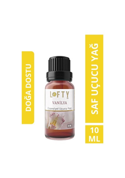 Lofty Vanilya Doğal Uçucu Yağ Saf Buhurdanlık Esansı Konsantre Oda Kokusu10 ML