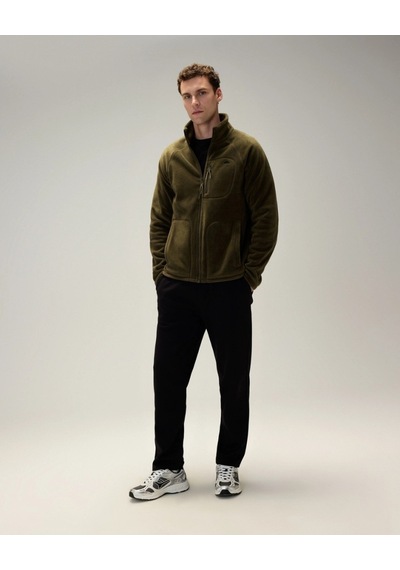 Ellesse 6wm1024-kh Erkek Fermuarlı Polar Ceket Haki