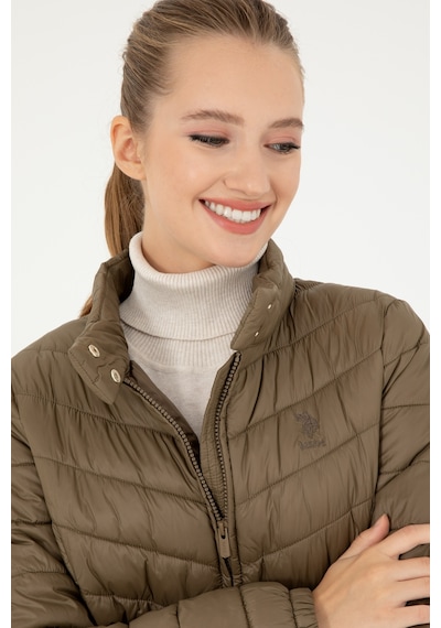 U.s. Polo Assn. Kadın Haki Mont 50292657-vr027 Haki