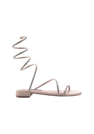 Nine West Logan 3fx Bej Kadın Düz Sandalet 000000000101337548 Bej