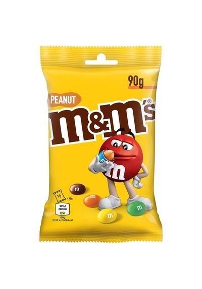 M&m's Yer Fıstıklı Draje 90 G 2'li Paket
