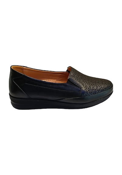 Fast Brand 02 Kadın Deri Comfort Ayakkabı Siyah