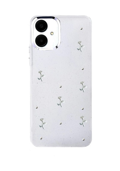 Samsung Uyumlu Galaxy A07 4g Fiyonk Desenli Kapak Desen 4