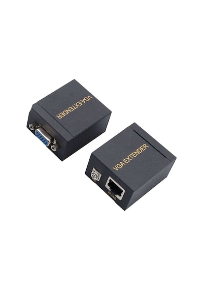 Powermaster Pm-17297 Vga To Cat5/Cat6 60 Metre Vga Extender Uzat