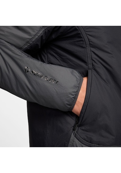 Nike Trail Primaloft Therma-fıt Erkek Siyah Koşu Ceketi-sportxstore Siyah-gri