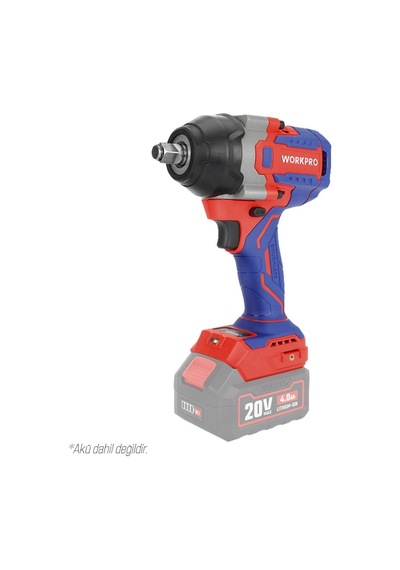 Workpro Wp390213 20volt 1/2 850nm Kömürsüz Profesyonel Şarjlı Somun Sıkma Akü Dahil Değildir