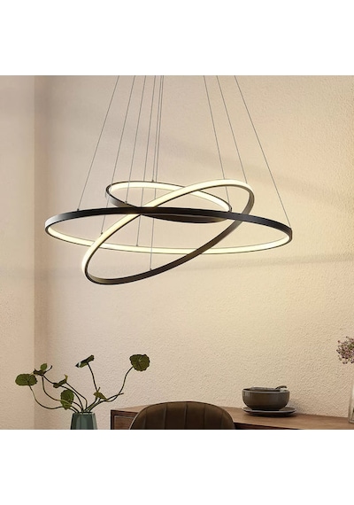 Lucande Led Sarkıt Avize Ra-avz- 8547-61-39 Siyah