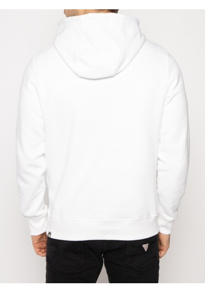 The North Face Drew Peak Pullover Erkek Beyaz Kapüşonlu Sweatshirt