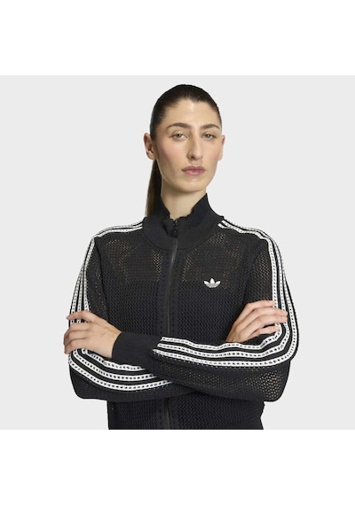 Adidas Kc6497 Crochet Tt Kadın Eşofman Üstü Siyah