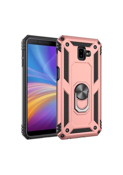 Galaxy J6 Plus Kılıf Zore Vega Kapak Rose Gold