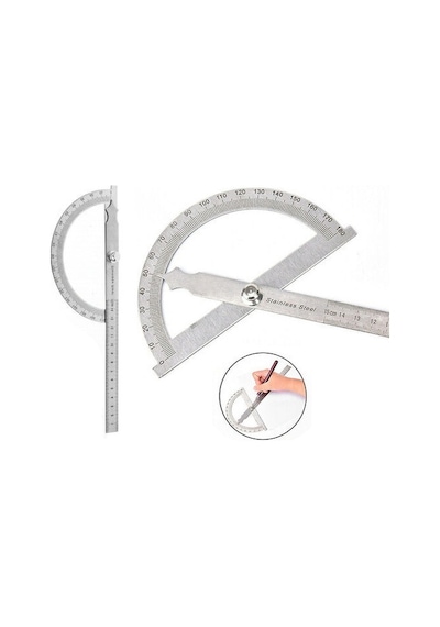 Venoa Açılı Gönye 0-180 Dereceli 150x200 Mm