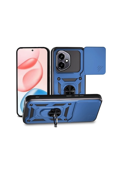 Honor 400 Kılıf Magnetik Standlı Kamera Korumalı Zore Sürgülü Vega Kapak