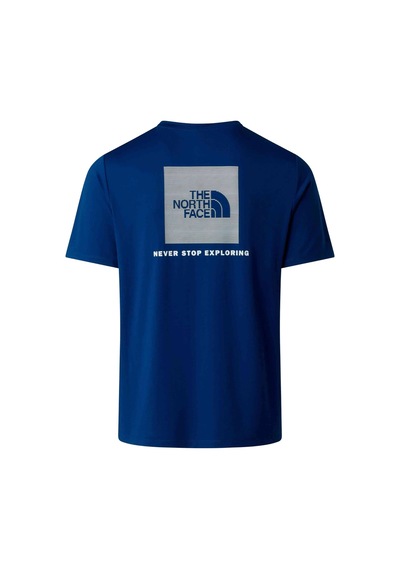 The North Face M 24/7 Box Nse Ss Tee Erkek T-shirt Nf0a895md1r1 Mavi