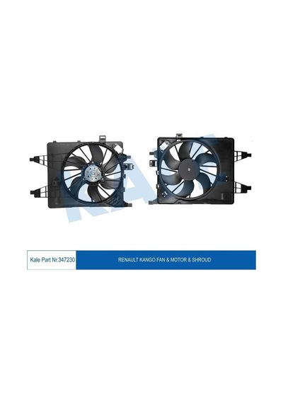 Megane 2 - 1.6 16 Valf Fan Motoru Komple 7701054966