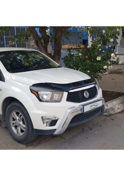 Ssangyong Korando Actyon Ön Kaput Maskesi Koruma Rüzgarlığı Defl