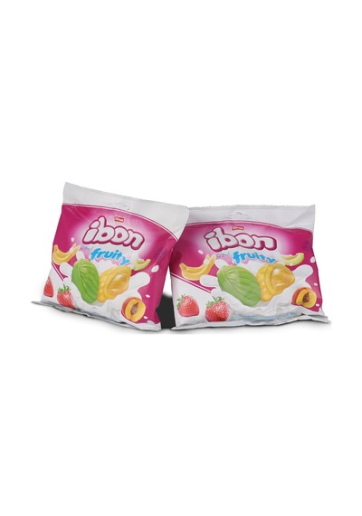 Ibon Sütlü Meyveli Şeker 300 Gr. 2 li Paket