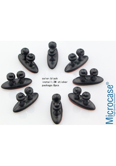 8In1 Cable Clip Araç Içi Kablo Tutucu Ve Kablo Toparlayıcı Klips