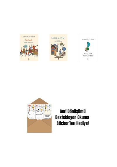 Naîmâ + Molla Câmî + Mevlana Ve Mevlevilik + Okuma Sticker'ları