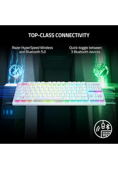 Razer Deathstalker V2 Pro Tkl Ckicky - Kablosuz Düşük Profilli