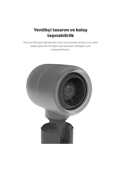 Xenon Smart Taşınabilir Şarjlı 5 Kademeli El Fanı 7 Saat Kullanım 14000 Rpm Sessiz Mini Vantilatör X6101