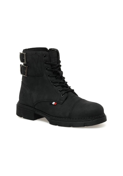 U.S. Polo Assn. U.s.polo Assn Petros 2pr Siyah Comfort Casual Erkek Postal Bot Siyah
