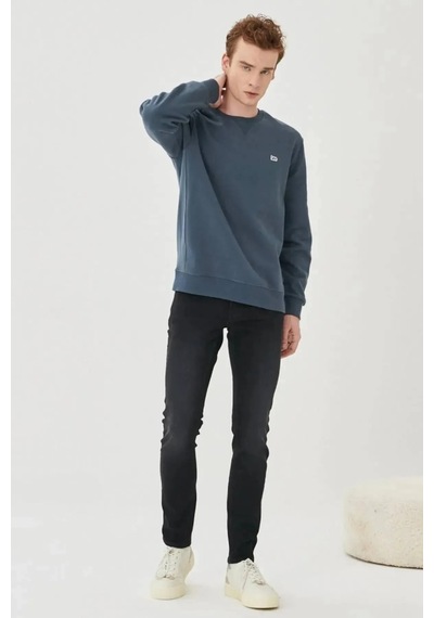 Lee Luke Slim Fit Düşük Bel Denim Esnek Jean Kot Pantolon Siyah