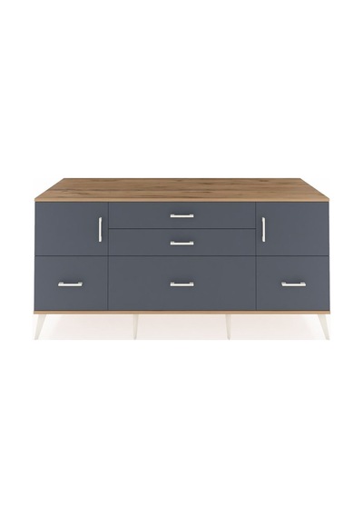 Kronos Konsol 2 Raflı 5 Çekmeceli 2 Kapaklı 176x59x83 Çam-antrasit/antrasit Antrasit/antrasit Kronos Konsol 2 Raflı 5 Çekmeceli 2 Kapaklı 176x59x83 Çam-antrasit/antrasit Antrasit/antrasit